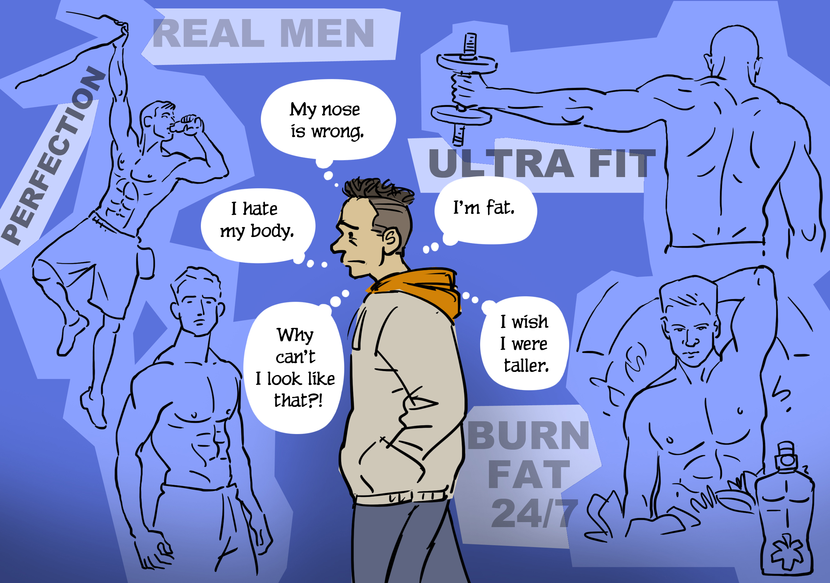 Body dissatisfaction It’s not just teenage girls Body Image Issues Online